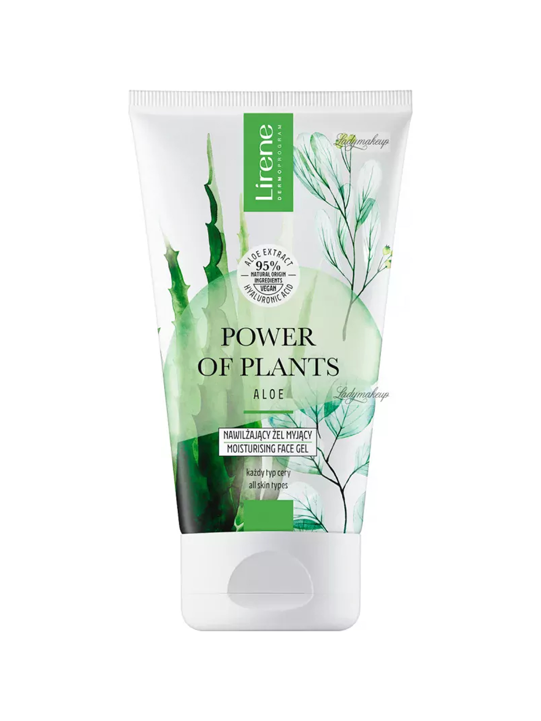 Lirene Power Of Plants Aloes Moisturizing Face Gel