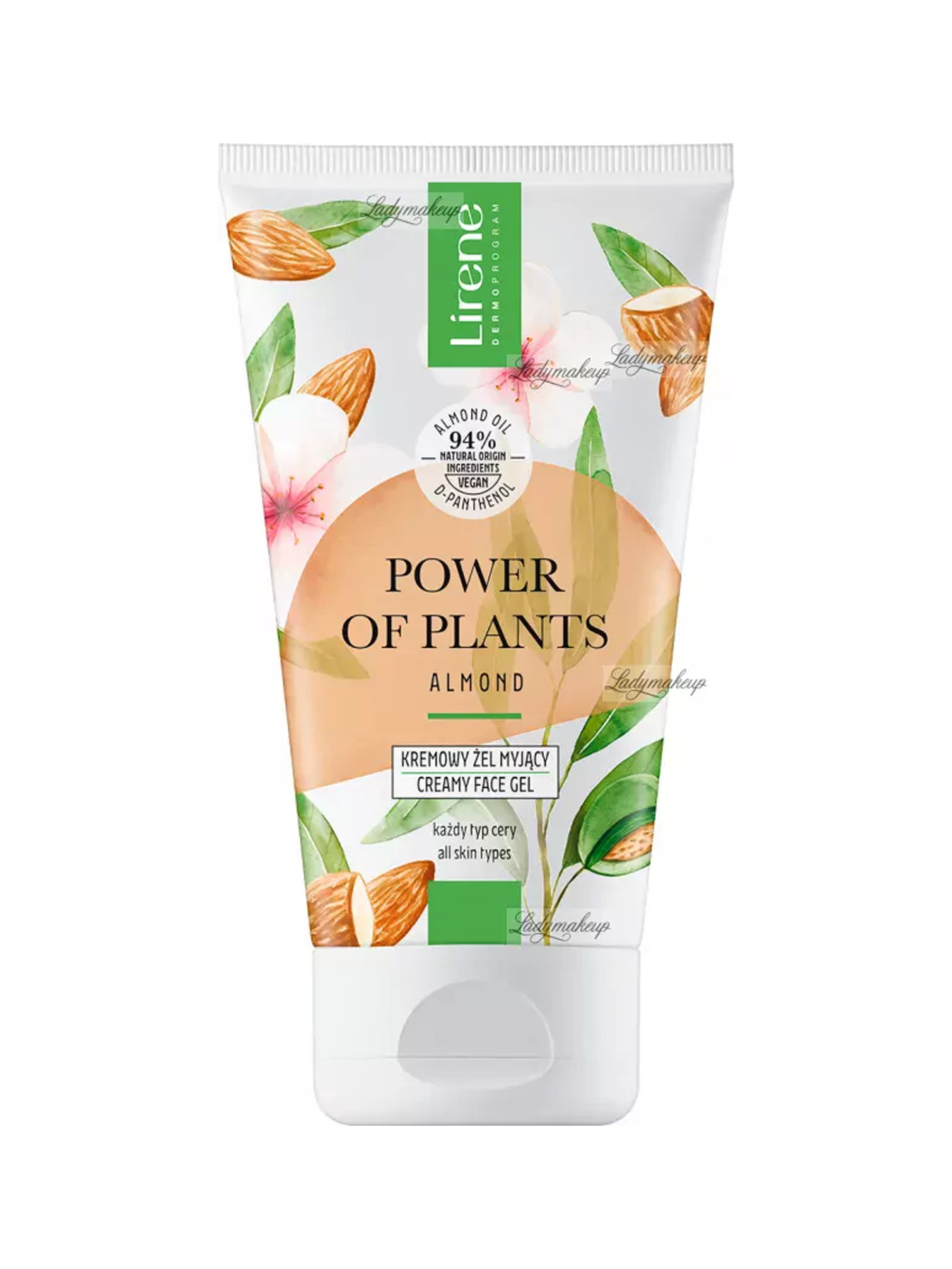 Lirene Power of Plant Almond Creamy Face Gel 150 ml