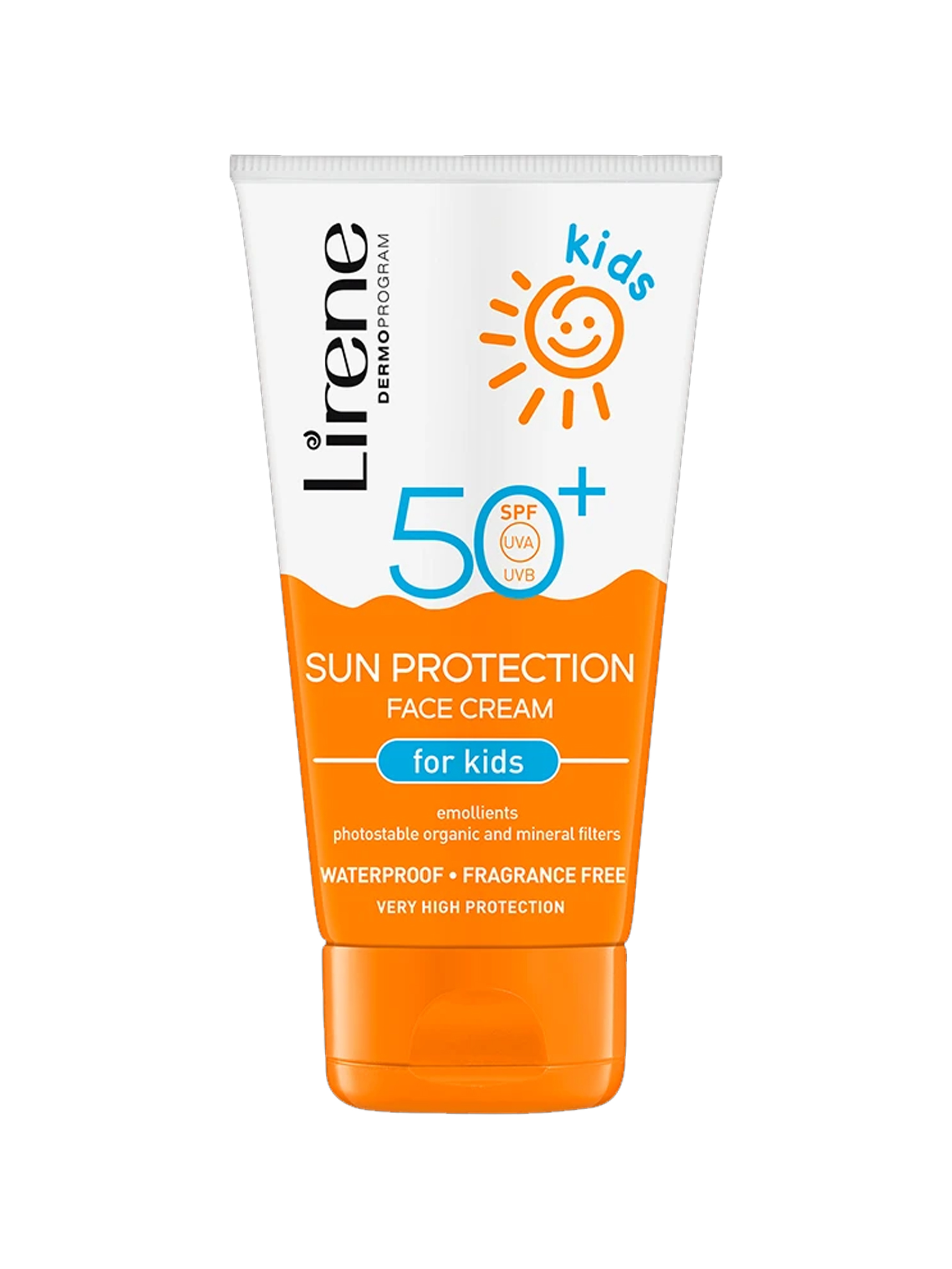 Lirene SUN KIDS Sun protection face cream for kids SPF 50  50 ml