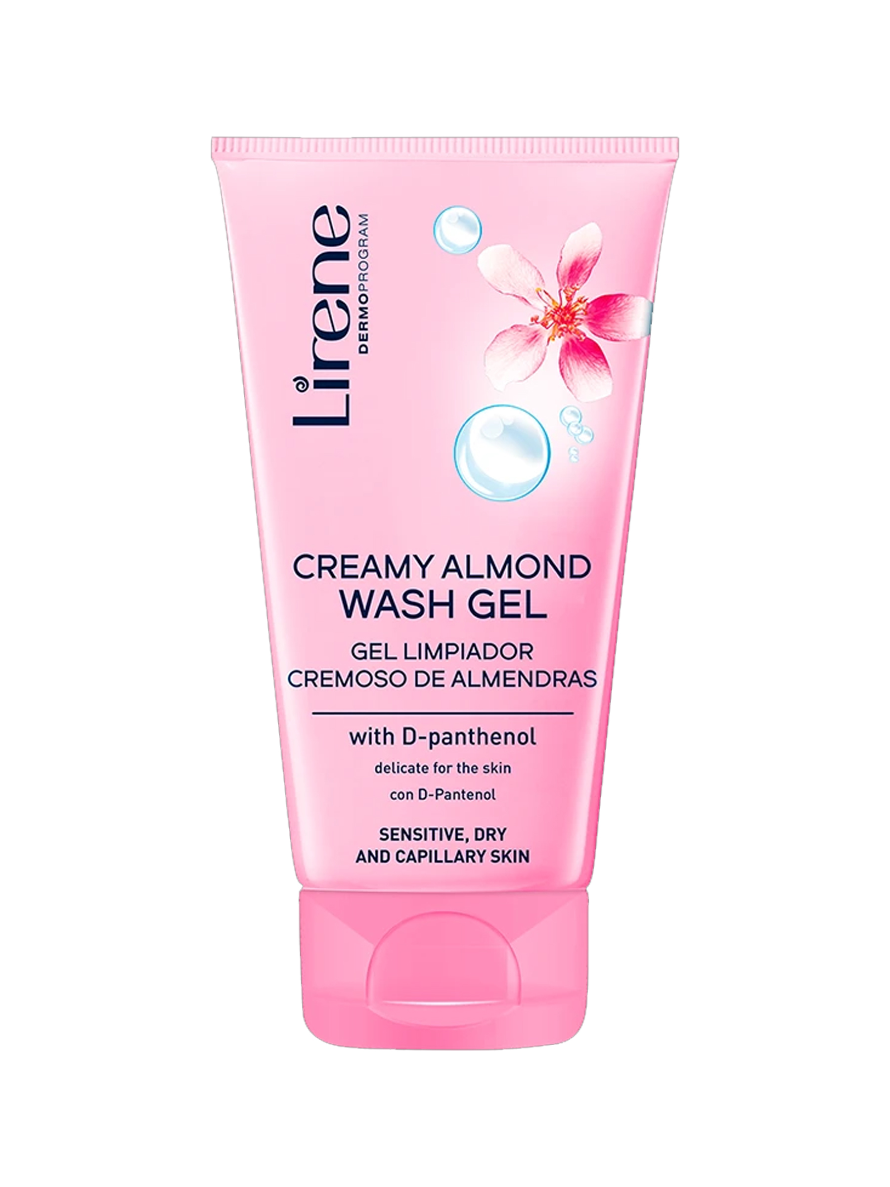 Lirene Creamy almond wash gel with D-Panthenol 150 ml