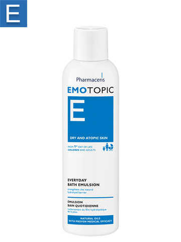 EMOTOPIC  EVERYDAY BATH EMULSION STRENGHTENS THE NATURAL HYDROLIPID BARRIER 400 ML